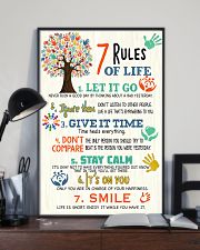Social Worker 7 Rules of Life 11x17 Poster lifestyle-poster-2