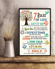 Social Worker 7 Rules of Life 11x17 Poster lifestyle-poster-3
