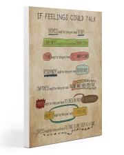 Social Worker If Feelings Could Talk 20x30 Gallery Wrapped Canvas Prints thumbnail
