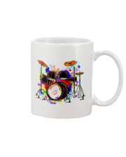 Drummer Colorful Drum Set Mug thumbnail