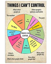 Teacher Things I Can't Control 11x17 Poster front