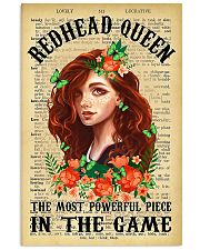 Redhead Girl - The Most Powerful Piece In The Game 11x17 Poster front