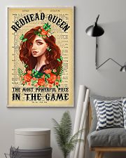 Redhead Girl - The Most Powerful Piece In The Game 11x17 Poster lifestyle-poster-1