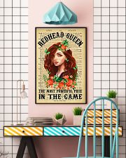 Redhead Girl - The Most Powerful Piece In The Game 11x17 Poster lifestyle-poster-6