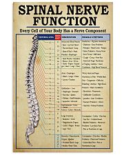 Chiropractor Spinal Nerve Function 11x17 Poster front