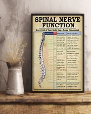 Chiropractor Spinal Nerve Function 11x17 Poster lifestyle-poster-3