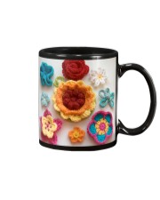Crochet and Knitting Flowers Mug tile