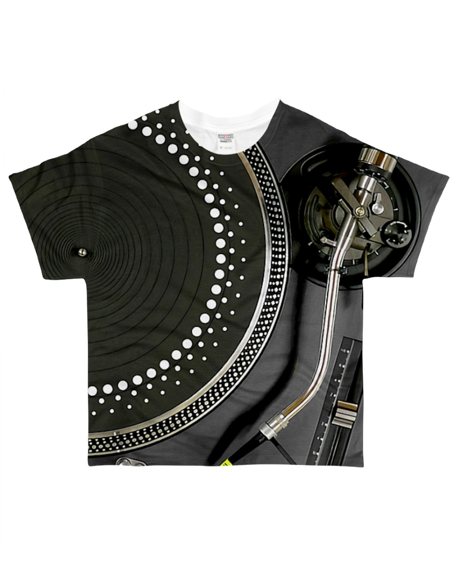 DJ Turntable All-over T-Shirt