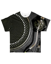 DJ Turntable All-over T-Shirt front