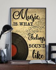 DJ Music is what feelings sound like 11x17 Poster lifestyle-poster-2
