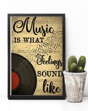DJ Music is what feelings sound like 11x17 Poster lifestyle-poster-8