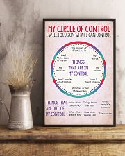 Social Worker My Circle Of Control 11x17 Poster lifestyle-poster-3