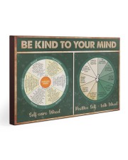 Social Worker Be Kind To Your Mind 30x20 Gallery Wrapped Canvas Prints thumbnail