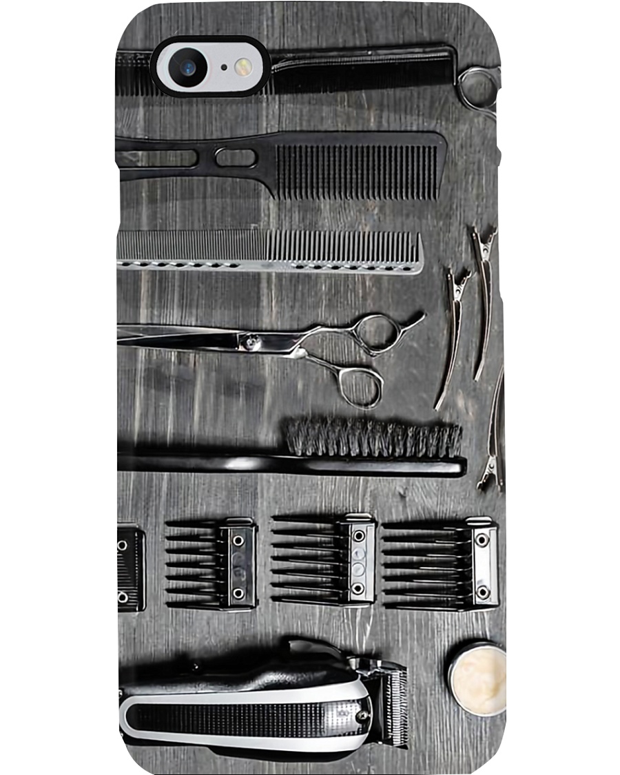 Barber Tools Hairdresser Phone Case