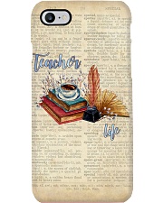 Vintage Teacher Life Phone Case i-phone-7-case