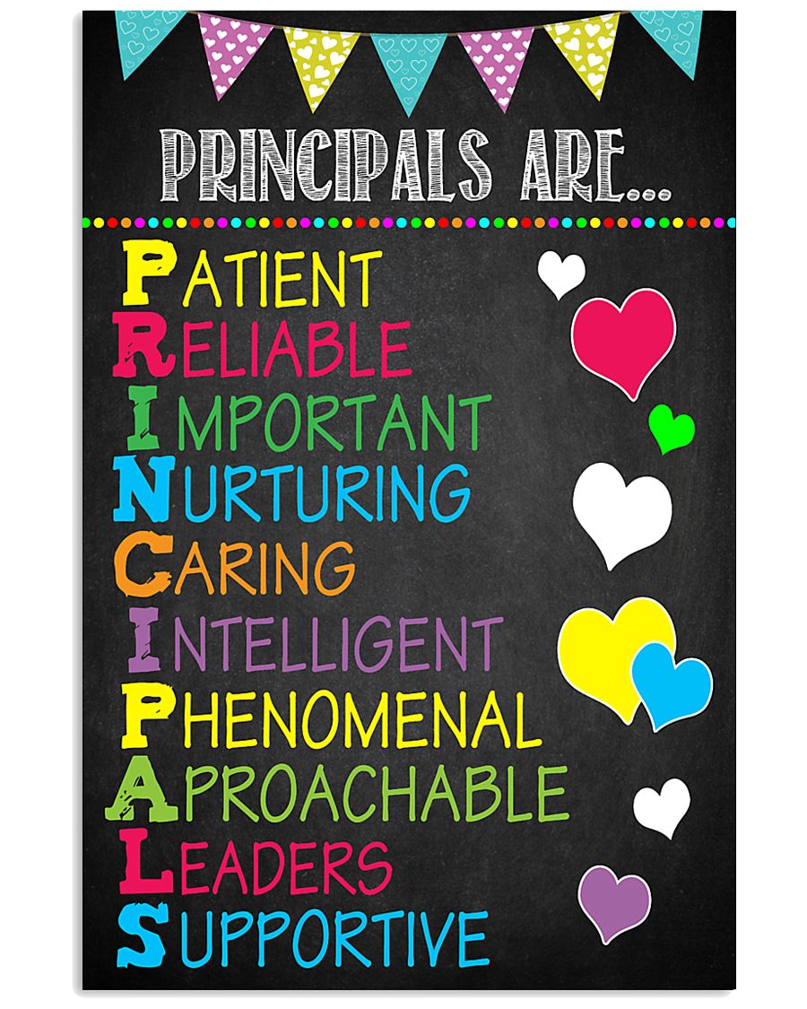 Teacher Principals Are 11x17 Poster