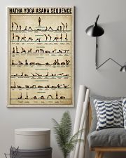 Yogi Hatha Yoga Asana Sequence 11x17 Poster lifestyle-poster-1