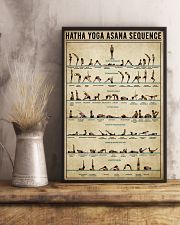 Yogi Hatha Yoga Asana Sequence 11x17 Poster lifestyle-poster-3