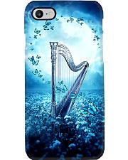 Beautiful Blue Harp Scene Phone Case i-phone-7-case