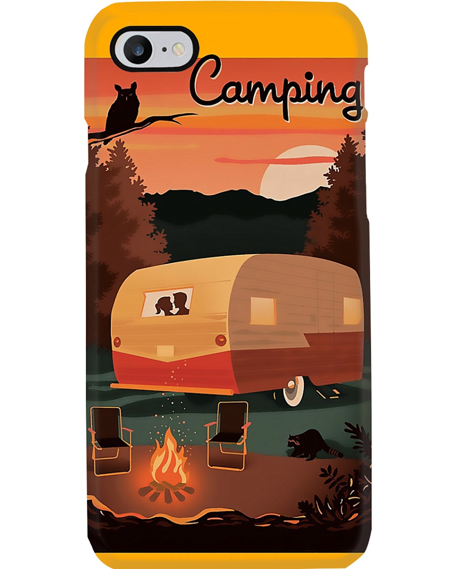 Camping Sunset Phone Case