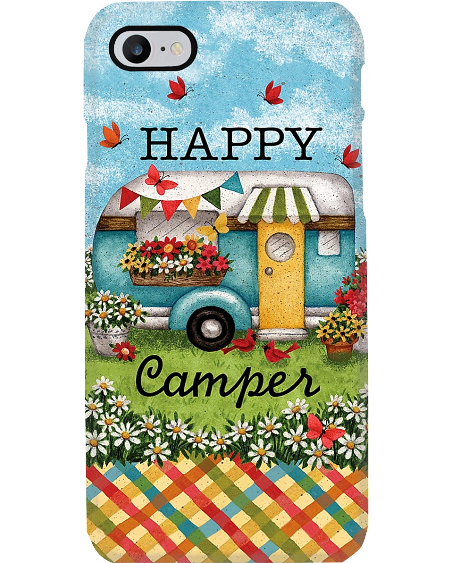 Camping Happy Camper Phone Case