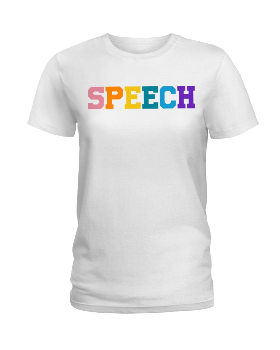 Speech Language Pathologist Gift Ladies T-Shirt