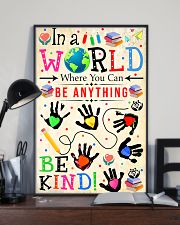 Social Worker Be Kind 11x17 Poster lifestyle-poster-2