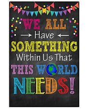 Social Worker We have 11x17 Poster front