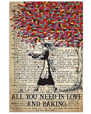 Baker All You Need Is Love And Baking 11x17 Poster front