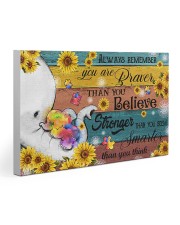 Autism You Are Braver Than You Believe 30x20 Gallery Wrapped Canvas Prints thumbnail