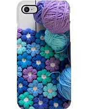 Crochet And Knitting Flower Phone Case i-phone-7-case