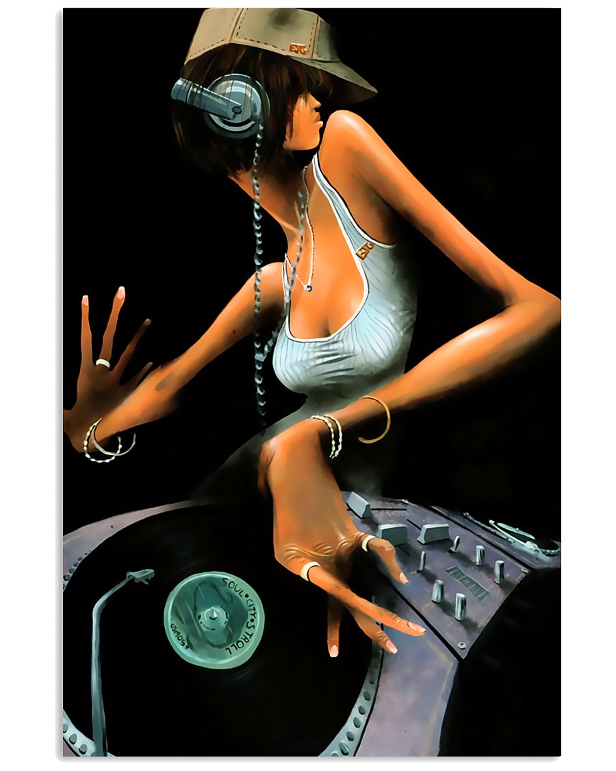 DJ Girl 11x17 Poster