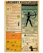 Archery Knowledge 11x17 Poster front