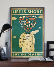 Optometrist Life Is Short Buy The Glasses 11x17 Poster lifestyle-poster-2