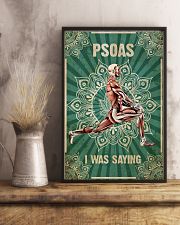 Massage Therapist PSOAS I Was Saying 11x17 Poster lifestyle-poster-3