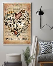 Baking She Works Willingly With Her Hands 11x17 Poster lifestyle-poster-1