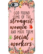 Social Work God Found Some Of The Strongest Women Phone Case i-phone-7-case