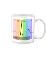 Cardiologist Colorful EKG Mug front