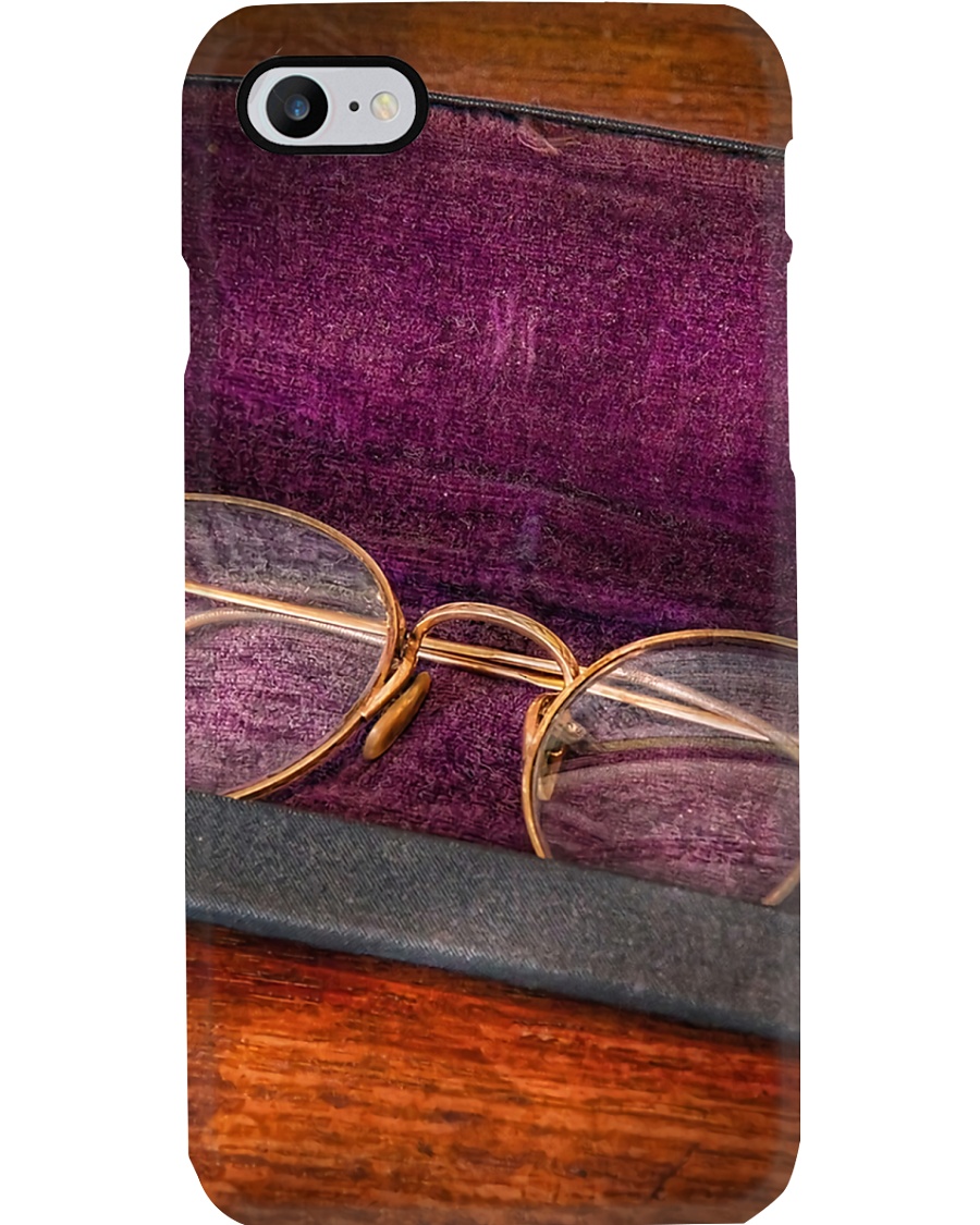 Purple Vintage Glasses Optometrist Phone Case