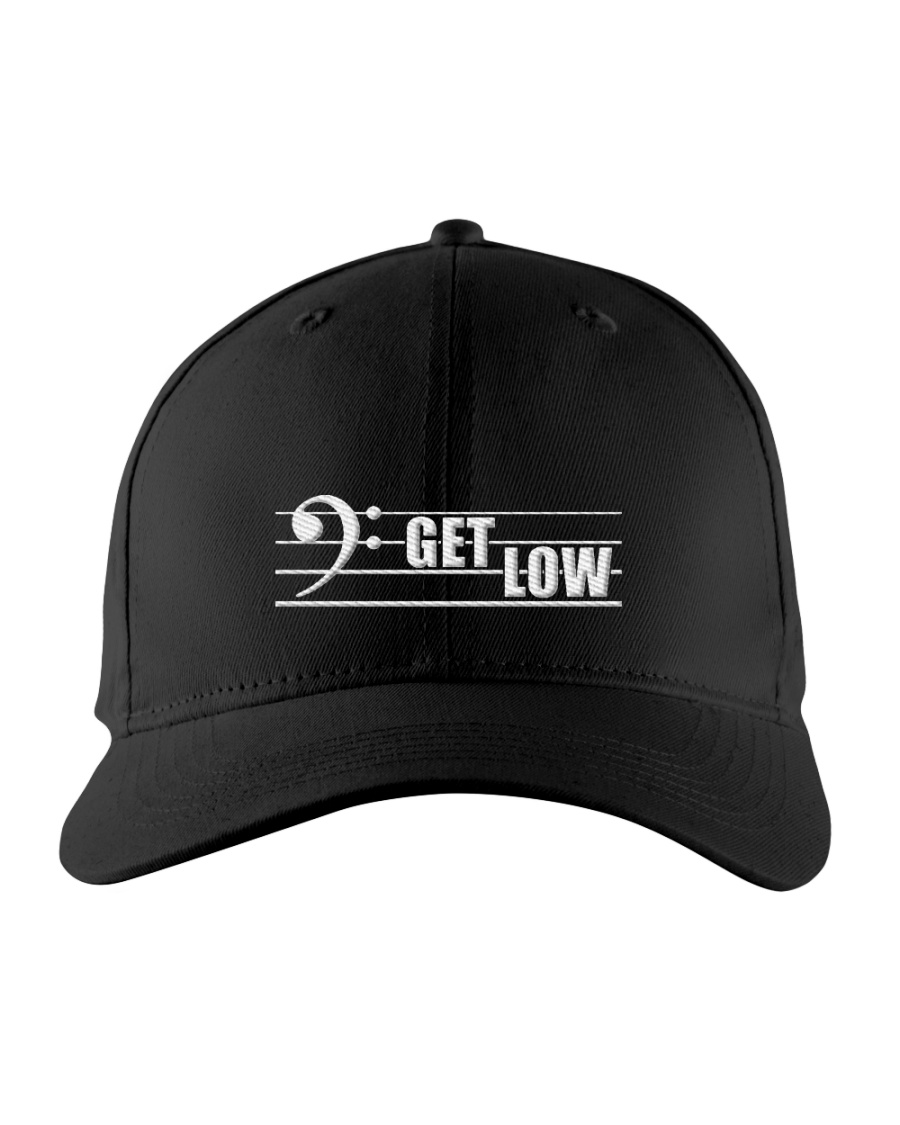 Bass Guitar Get Low Embroidered Hat