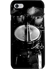 Drummer Gift Black And White Drums Phone Case i-phone-7-case