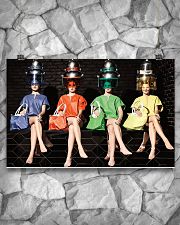 Hairdresser Colorful Women 17x11 Poster poster-landscape-17x11-lifestyle-13