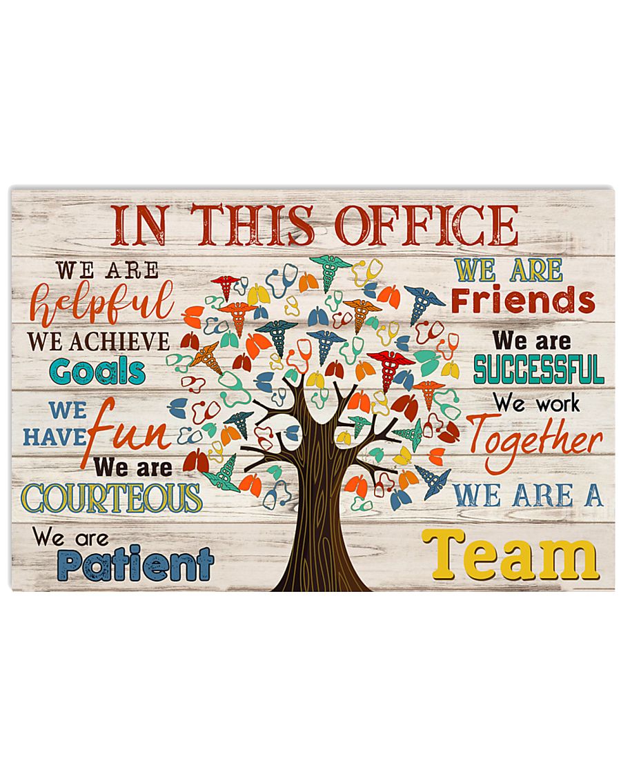 Respiratory Therapist We Are A Team 17x11 Poster