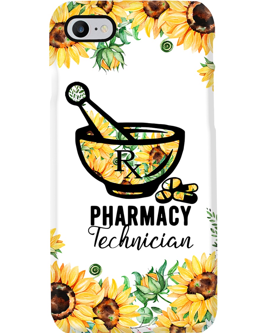 Pharmacy Technician Sunflower Phone Case
