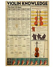 Violin Knowledge 11x17 Poster front