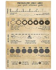 Photography Cheat Sheet 11x17 Poster front