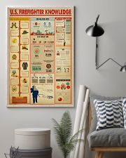 US Firefighter Knowledge 11x17 Poster lifestyle-poster-1
