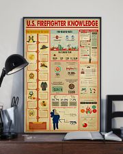 US Firefighter Knowledge 11x17 Poster lifestyle-poster-2