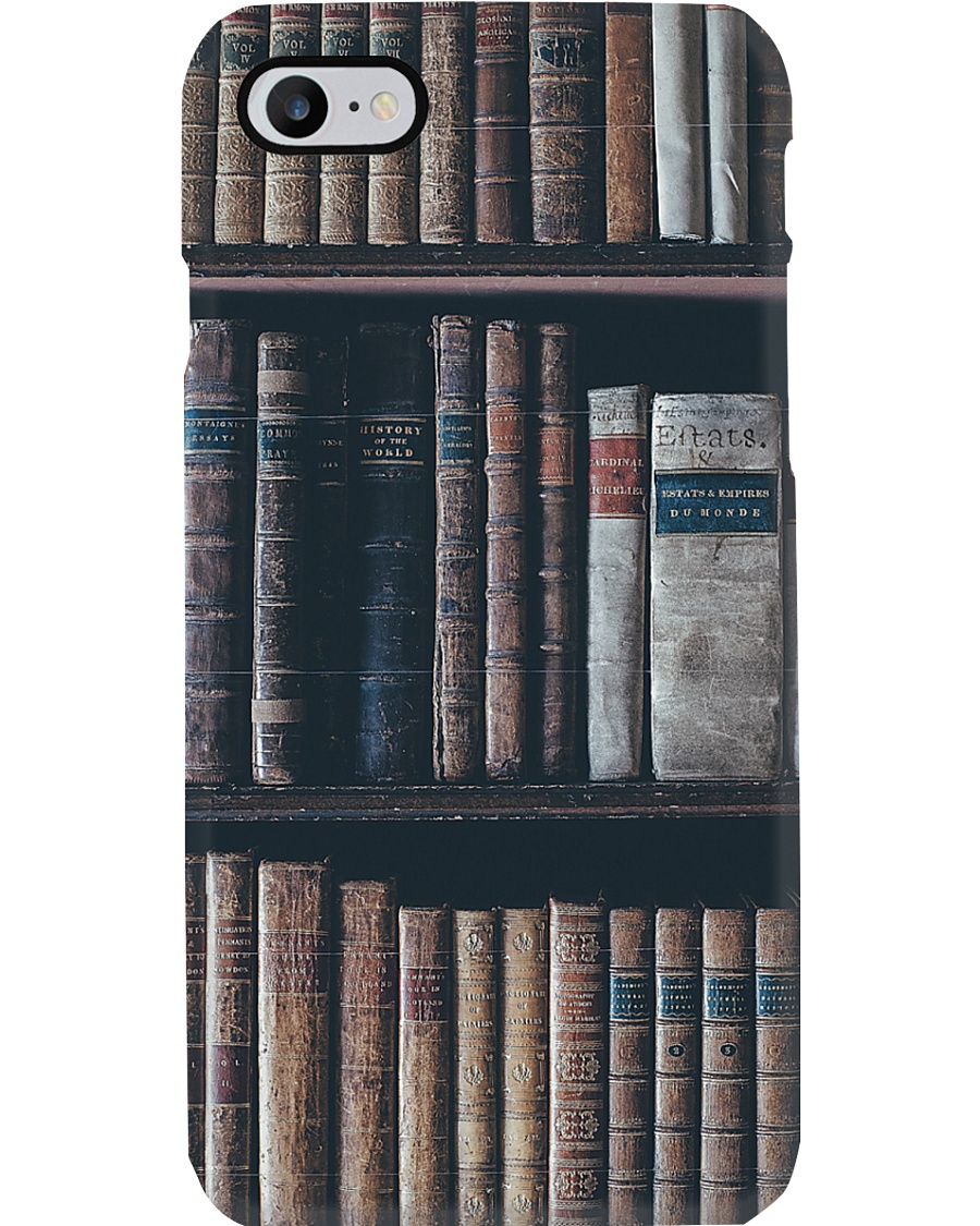 Librarian Old Bookshelf Phone Case