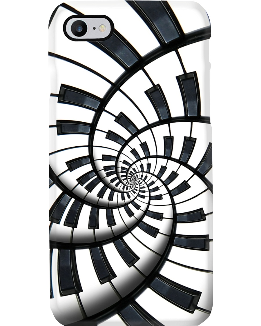 Pianist Circle Notes Phone Case